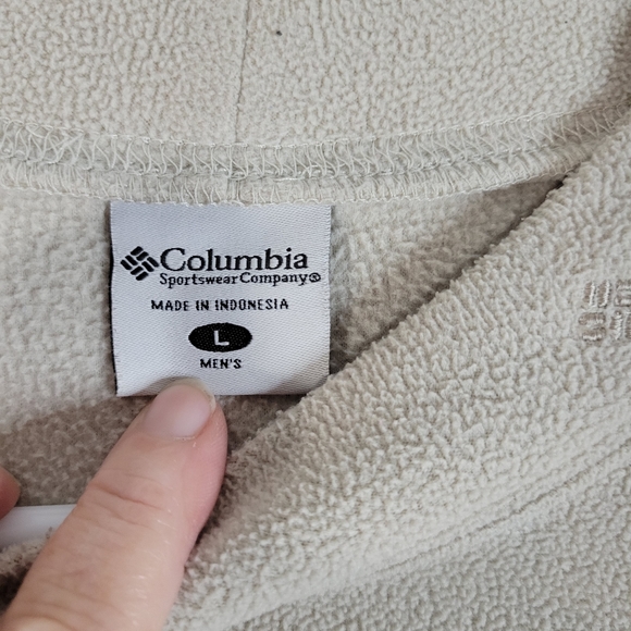 Mens Columbia polar fleece pullover size Large - Picture 3 of 6